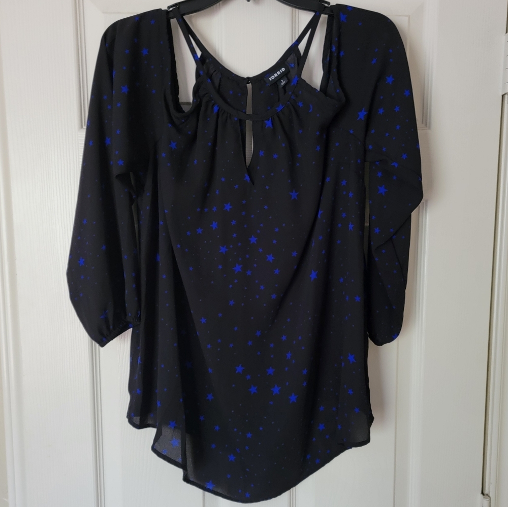 TORRID Cold-Shoulder Blouse